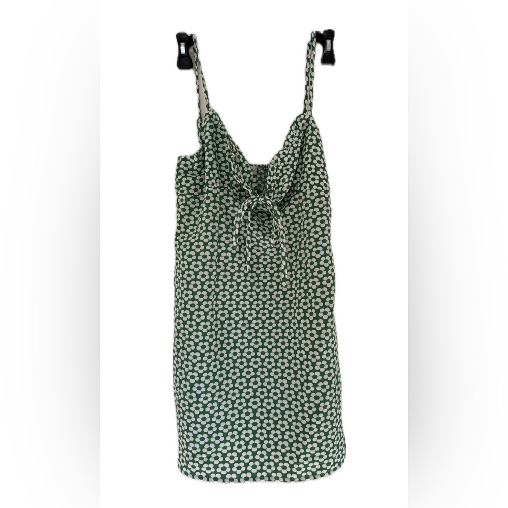 South Moon Under Green Floral Mini Dress